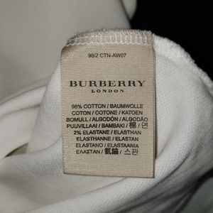 Burberry Tops - BURBERRY Women's Pique Shirt Top in White Burberry Tops - BURBERRY Women's Pique Shirt Top in White